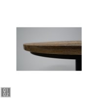 Runde Tischplatte Mangoholz D=70cm