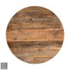 Runde Tischplatte Mangoholz D=70cm