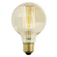 Edison Gl&uuml;hbirne medium ball 30 Watt, S