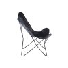 Lounge Chair Butterfly leder schwarz