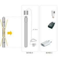 Battery replacement module for Bottlelight