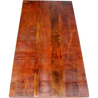 Tischplatte aus Recyclingholz 200x100cm