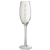 CHAMPAGNE GLASS TR/GOLD