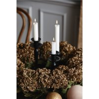 Kerzenleuchter TANNA, schwarz - medium