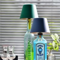 Sompex Akku Leuchte Top, Flaschenaufsatz blau