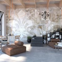Tapete I Decorativi GIGLIO FIORENTINO von Tecnografica 78479-2A