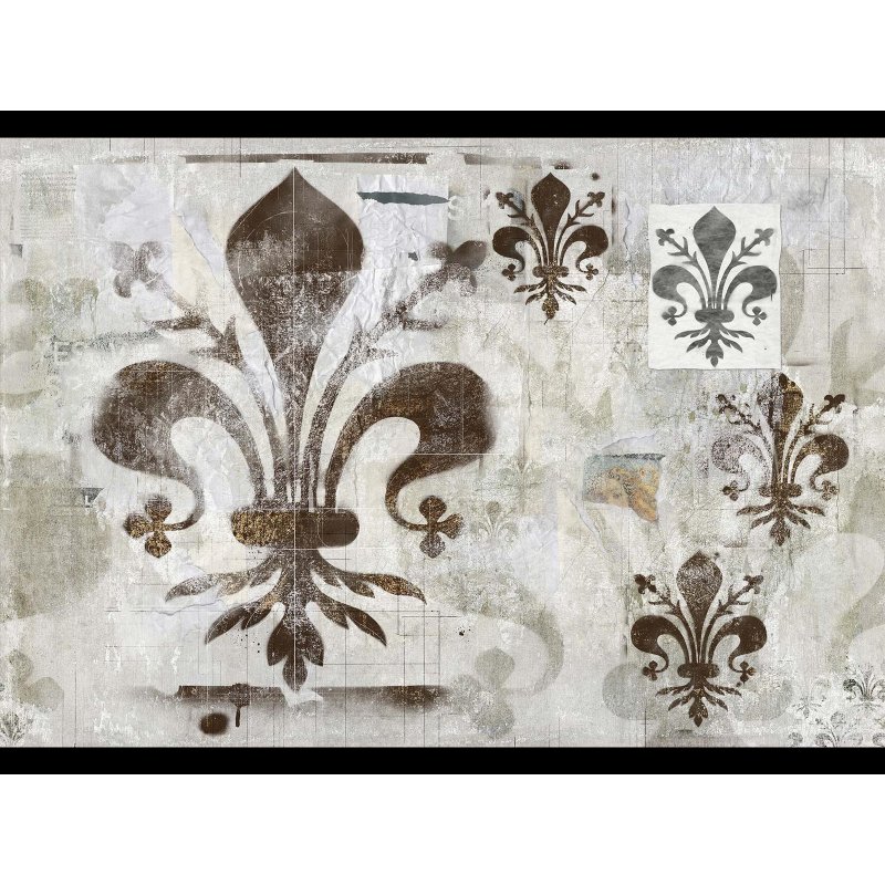 Tapete I Decorativi GIGLIO FIORENTINO von Tecnografica 78479-1A