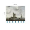 Fototapete Anchored Ships 2501V-11