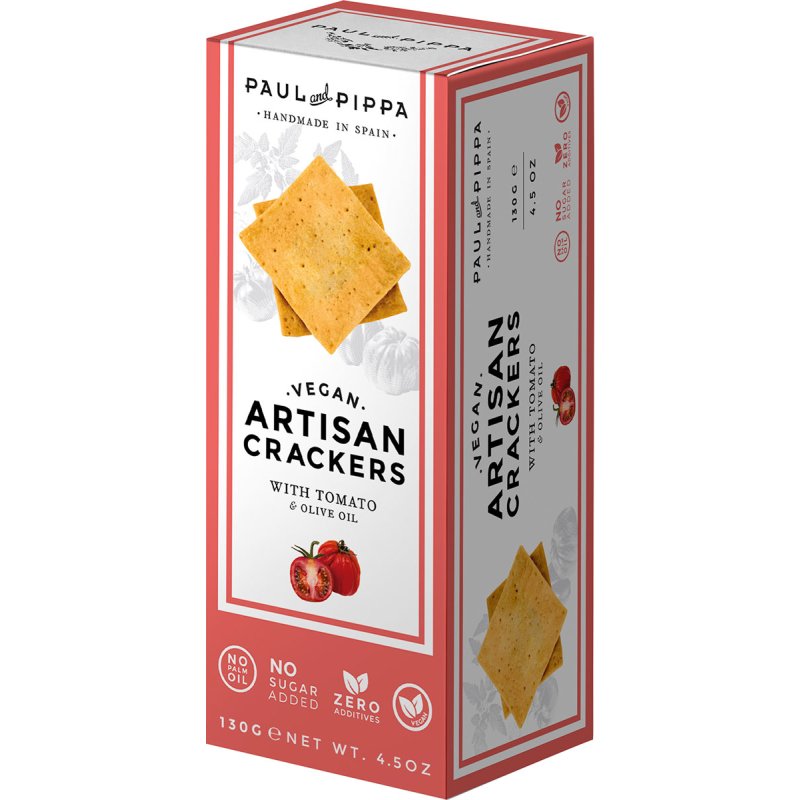 Traditional Crackers with Tomato