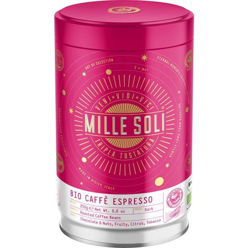 MilleSoli BIO Caffè Espresso in Dose - ganze Bohne